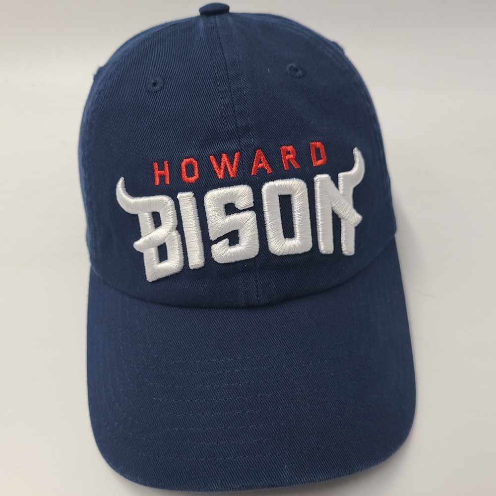 Howard Bison Hat Strapback Desert Cactus Blue White Red NCAA University Dad Men